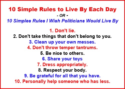 10 rules