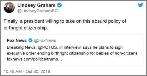 2018_10 30 Graham tweet